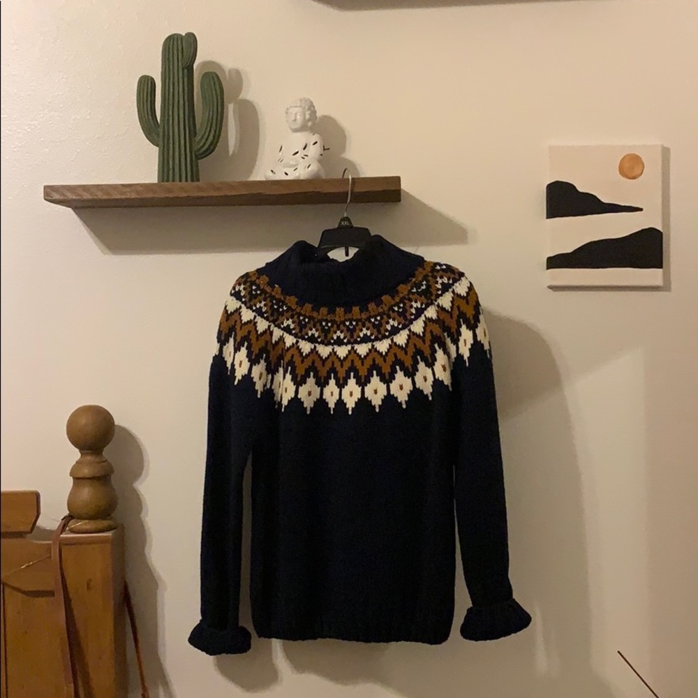 Southwestern style sweater